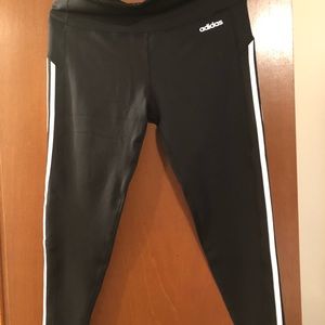 Adidas right fit nylon and cotton leggings .